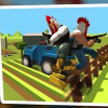 农场鸡的战争游戏